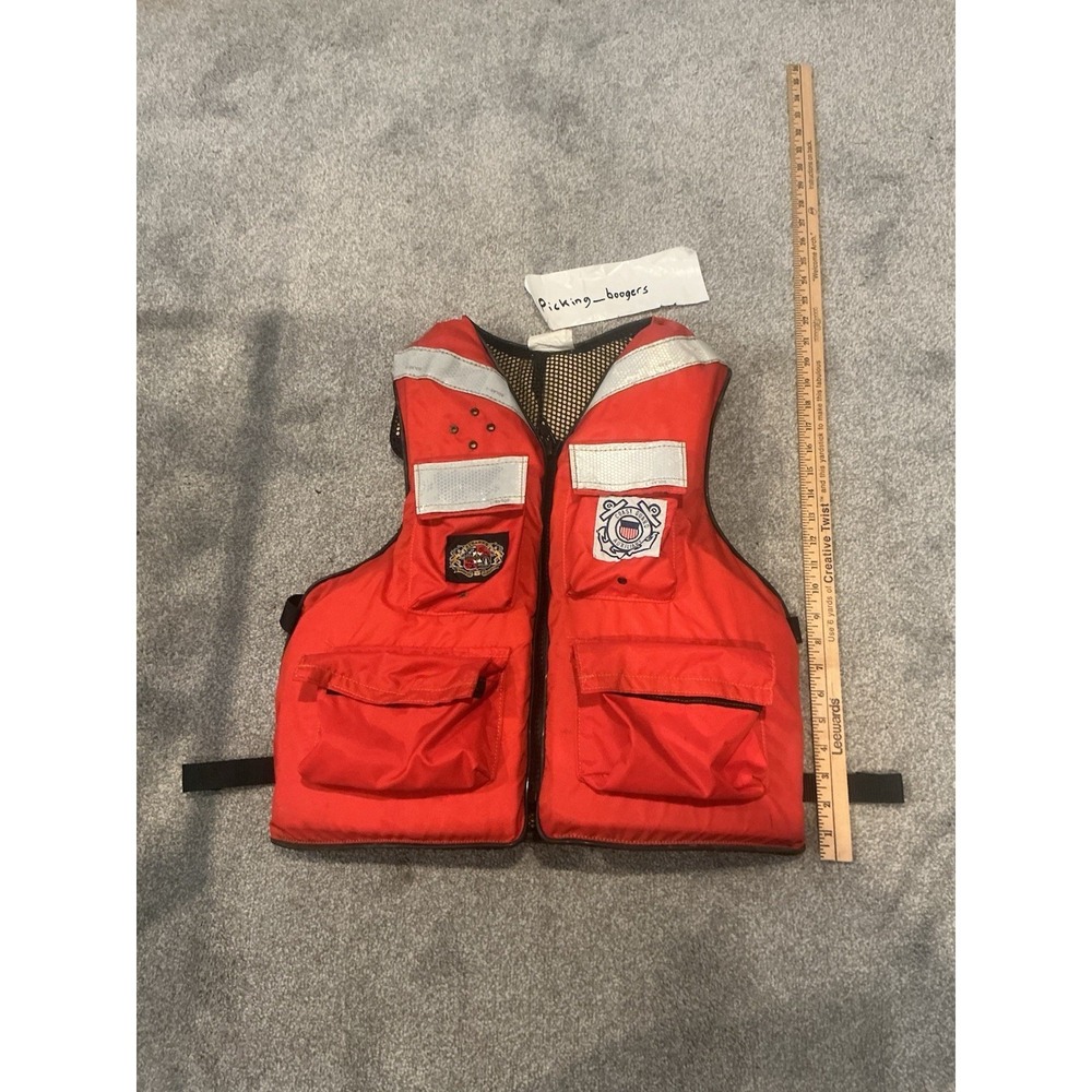 US Coast Guard Stearns First Mate Life Vest - Adult M